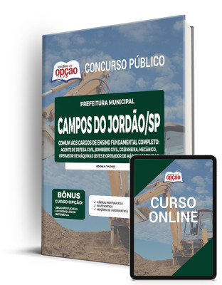 Apostila Concurso Prefeitura de Campos Do Jordão (SP) 2023