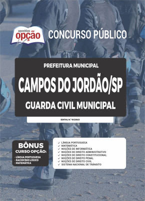 Apostila Prefeitura de Campos do Jordão - SP - Guarda Civil Municipal