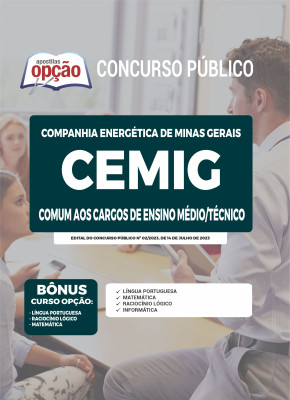 Apostila CEMIG - Comum aos Cargos de Ensino Médio/Técnico