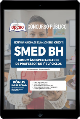 Apostila SMED-BH em PDF - Comum Professor Municipal de 1º e 2 º Ciclos