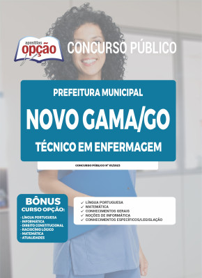 Apostila Prefeitura de Novo Gama - GO - Técnico em Enfermagem