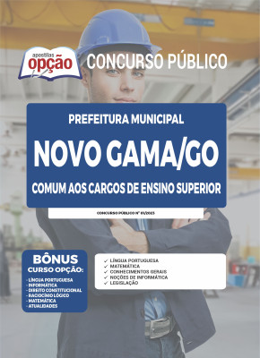 Apostila Prefeitura de Novo Gama - GO - Comum aos Cargos de Ensino Superior