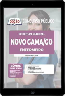 Apostila Prefeitura de Novo Gama - GO em PDF - Enfermeiro