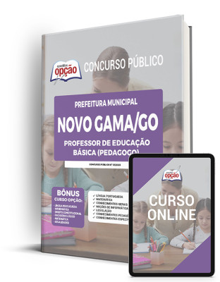 Apostila Prefeitura de Novo Gama - GO - Professor de Educação Básica (Pedagogo)