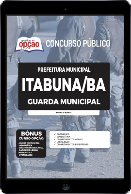 Apostila Prefeitura de Itabuna - BA em PDF - Guarda Municipal