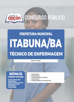 Apostila Prefeitura de Itabuna - BA - Técnico de Enfermagem