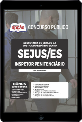 Apostila SEJUS-ES em PDF - Inspetor Penitenciário