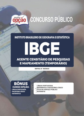 Apostila IBGE 2023 - Agente Censitário de Pesquisas e Mapeamento (Temporário)