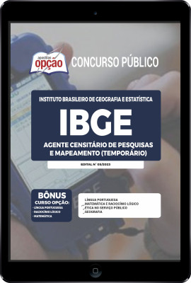 Apostila IBGE em PDF - Agente Censitário de Pesquisas e Mapeamento (Temporário)