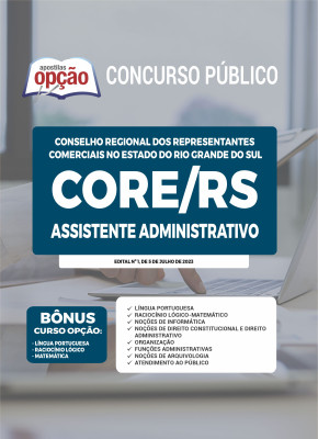 Apostila CORE-RS - Assistente Administrativo