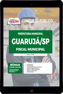 Apostila Prefeitura de Guarujá - SP em PDF - Fiscal Municipal