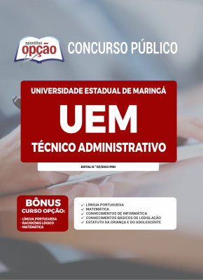 Apostila UEM - Técnico Administrativo