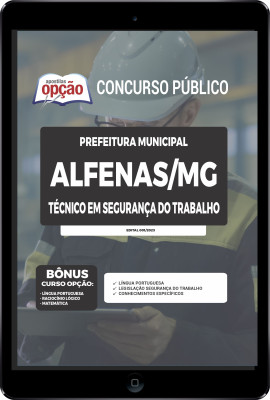 Apostila Prefeitura de Alfenas - MG em PDF - Técnico em Segurança do Trabalho