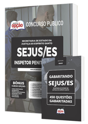 Combo Impresso SEJUS-ES - Inspetor Penitenciário