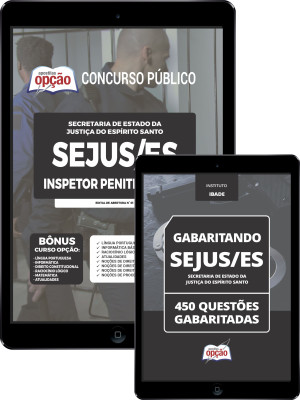 Combo Digital SEJUS-ES - Inspetor Penitenciário