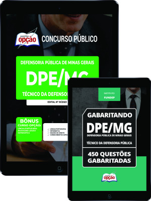 Combo Digital DPE-MG - Técnico da Defensoria Pública