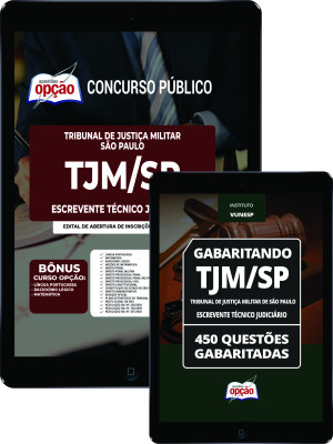 Combo Digital TJM-SP - Escrevente Técnico Judiciário