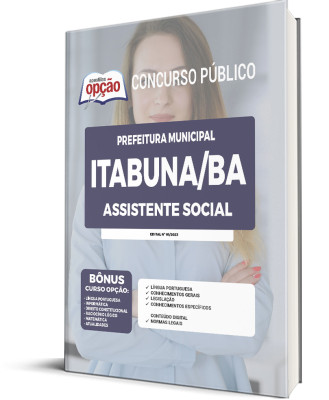 Apostila Prefeitura de Itabuna - BA - Assistente Social