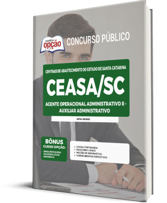 Apostila CEASA-SC - Agente Operacional Administrativo II - Auxiliar Administrativo