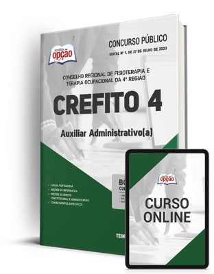 Apostila CREFITO 4 - Auxiliar Administrativo (a)