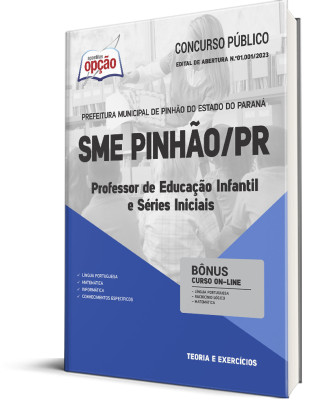 Apostila SME Pinhão - PR - Professor de Educação Infantil e Séries Iniciais