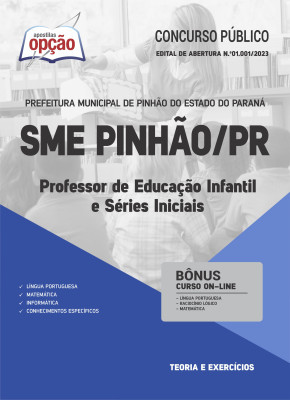 Apostila SME Pinhão - PR - Professor de Educação Infantil e Séries Iniciais