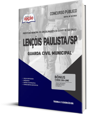 Apostila Prefeitura de Lençóis Paulista - SP - Guarda Civil Municipal