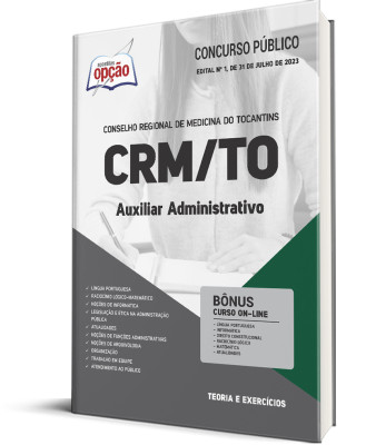 Apostila CRM-TO - Auxiliar Administrativo