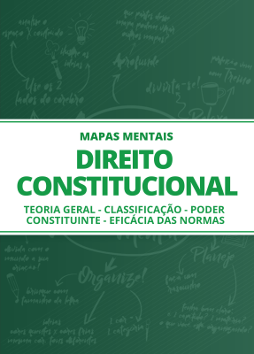 Mapas Mentais Direito Constitucional - Teoria Geral - Classificação - Poder Constituinte - Eficácia das Normas (PDF)