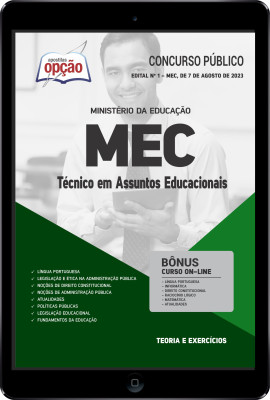 Apostila MEC em PDF - Técnico em Assuntos Educacionais