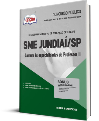 Apostila SME Jundiaí - SP - Comum às Especialidades de Professor II
