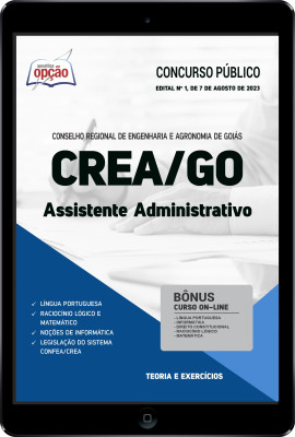 Apostila CREA-GO em PDF - Assistente Administrativo