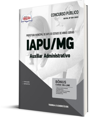 Apostila Prefeitura de Iapu - MG - Auxiliar Administrativo