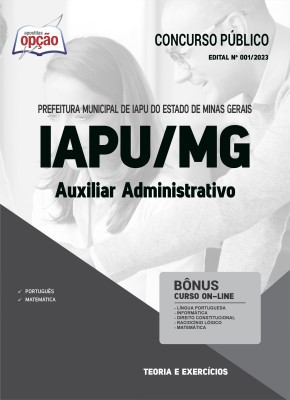 Apostila Prefeitura de Iapu - MG - Auxiliar Administrativo