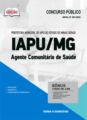 Apostila Prefeitura de Iapu - MG - Agente Comunitário de Saúde