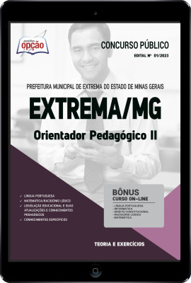 Apostila Prefeitura de Extrema - MG em PDF - Orientador Pedagógico II