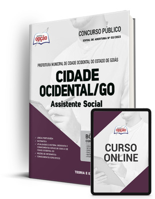 Apostila Prefeitura de Cidade Ocidental - GO - Assistente Social