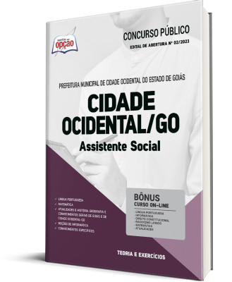 Apostila Prefeitura de Cidade Ocidental - GO - Assistente Social