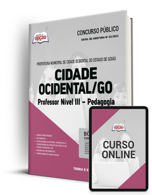 Apostila Prefeitura de Cidade Ocidental - GO - Professor Nível III - Pedagogia