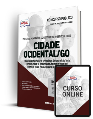 Apostila Concurso Prefeitura de Cidade Ocidental (GO) 2023