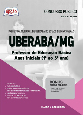 Apostila Prefeitura de Uberaba - MG - Professor de Educação Básica - Anos Iniciais (1º ao 5º ano)