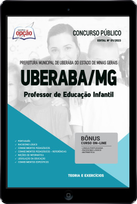 Apostila Prefeitura de Uberaba - MG em PDF - Professor De Educação Infantil