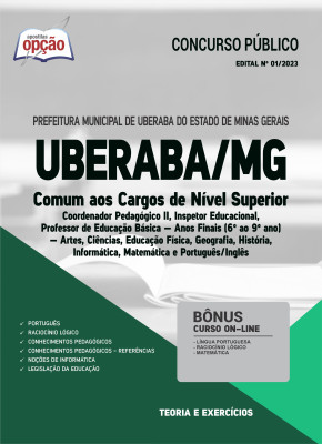 Apostila Prefeitura de Uberaba - MG - Comum aos Cargos de Nível Superior