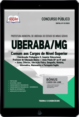Apostila Prefeitura de Uberaba - MG em PDF - Comum aos Cargos de Nível Superior