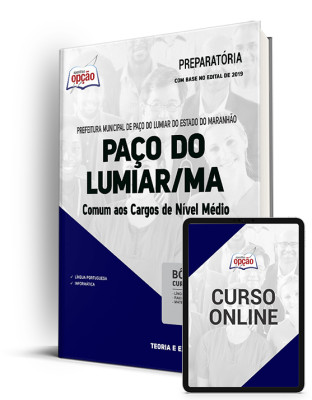 Apostila Prefeitura de Paço do Lumiar - MA - Comum aos Cargos de Nível Médio