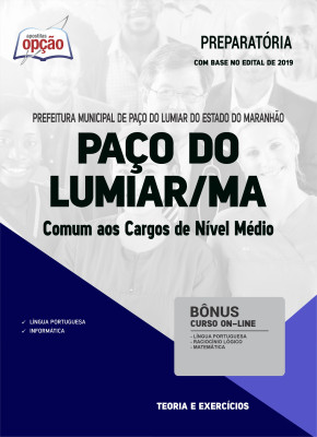 Apostila Prefeitura de Paço do Lumiar - MA - Comum aos Cargos de Nível Médio