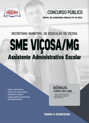 Apostila SME Viçosa - MG - Assistente Administrativo Escolar