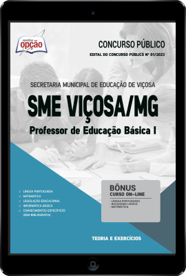 Apostila SME Viçosa - MG em PDF - Professor de Educação Básica I