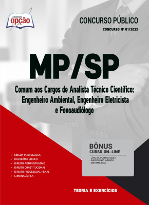 Apostila MP-SP - Comum aos Cargos de Analista Técnico Científico