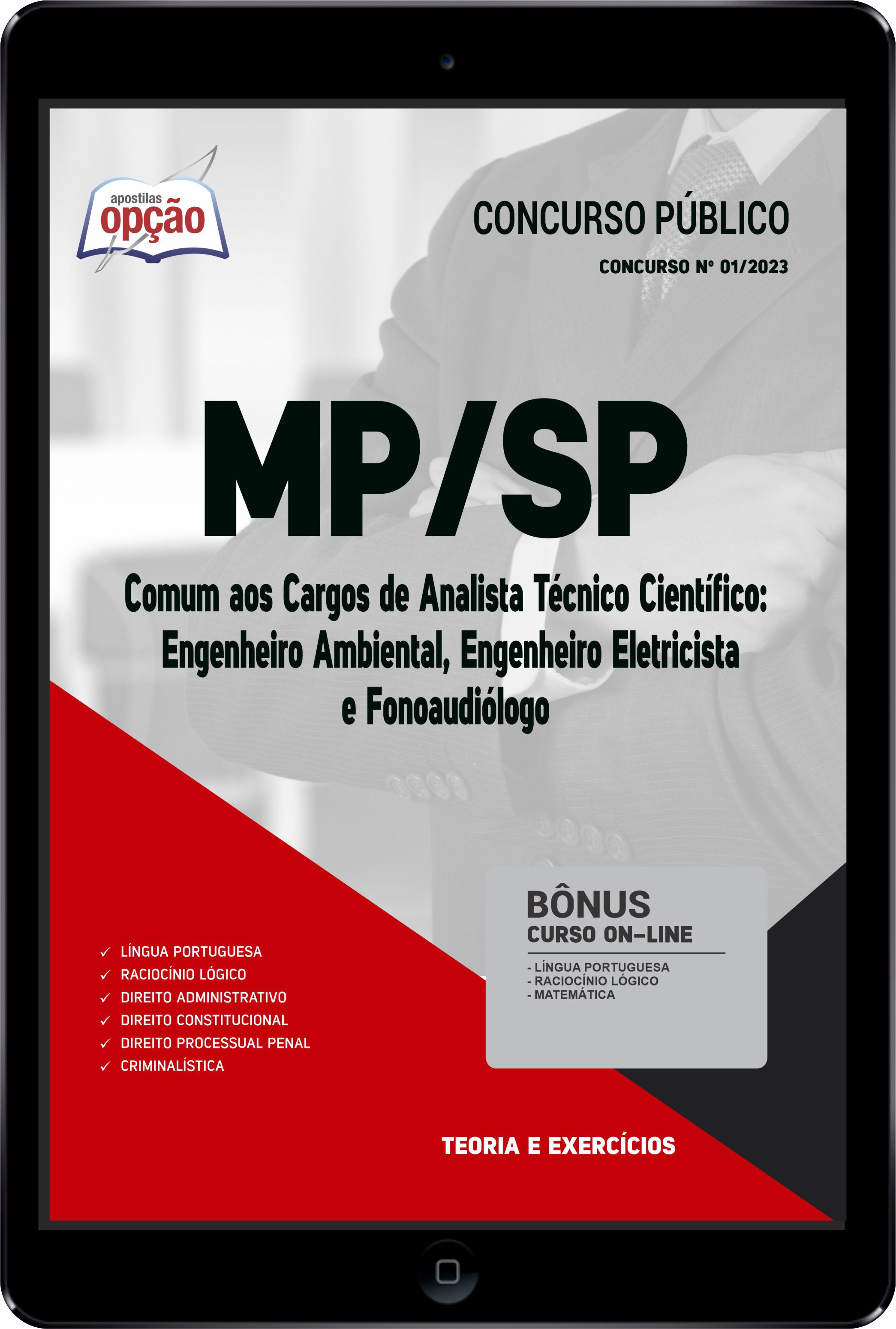 Apostila MP SP 2023 Analista Técnico Engenheiro Ambiental